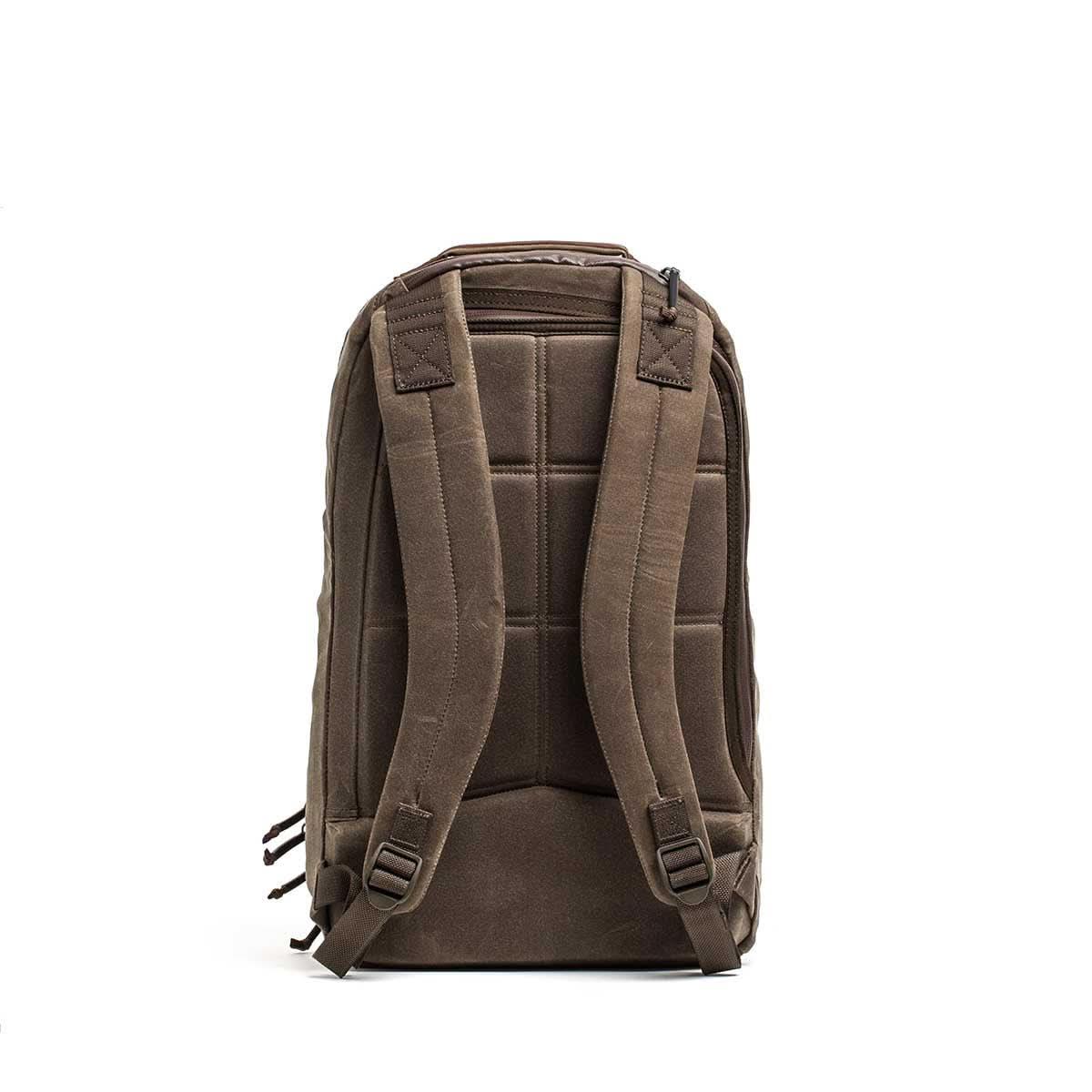 Double Compartment Bullet Ruck - Heritage Waxed Canvas - 18L - Image 15