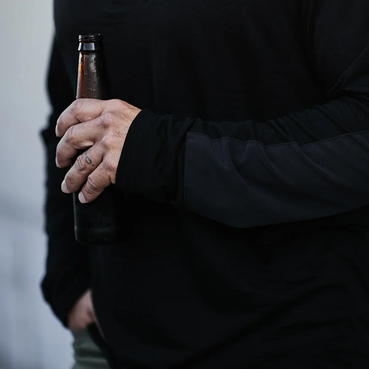 Menâs Commando Long Sleeve - Merino Wool - Image 6