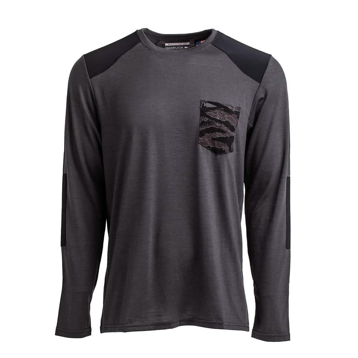 Menâs Commando Long Sleeve - Merino Wool - Image 9