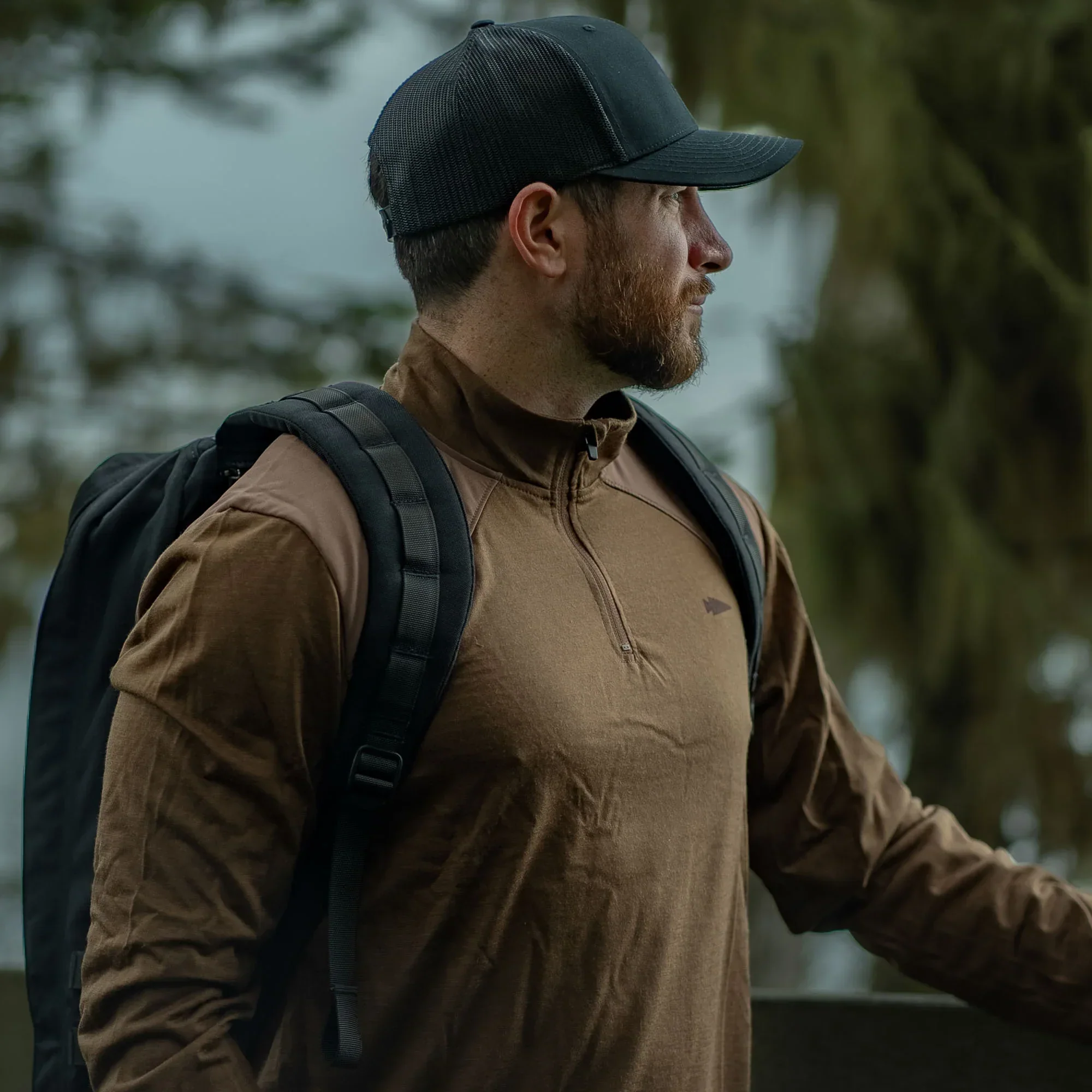 Men's Commando Quarter Zip - Merino Wool - Image 11