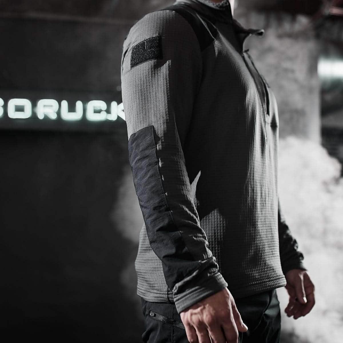 Men’s Half Zip - Polartec Grid Fleece - Image 7