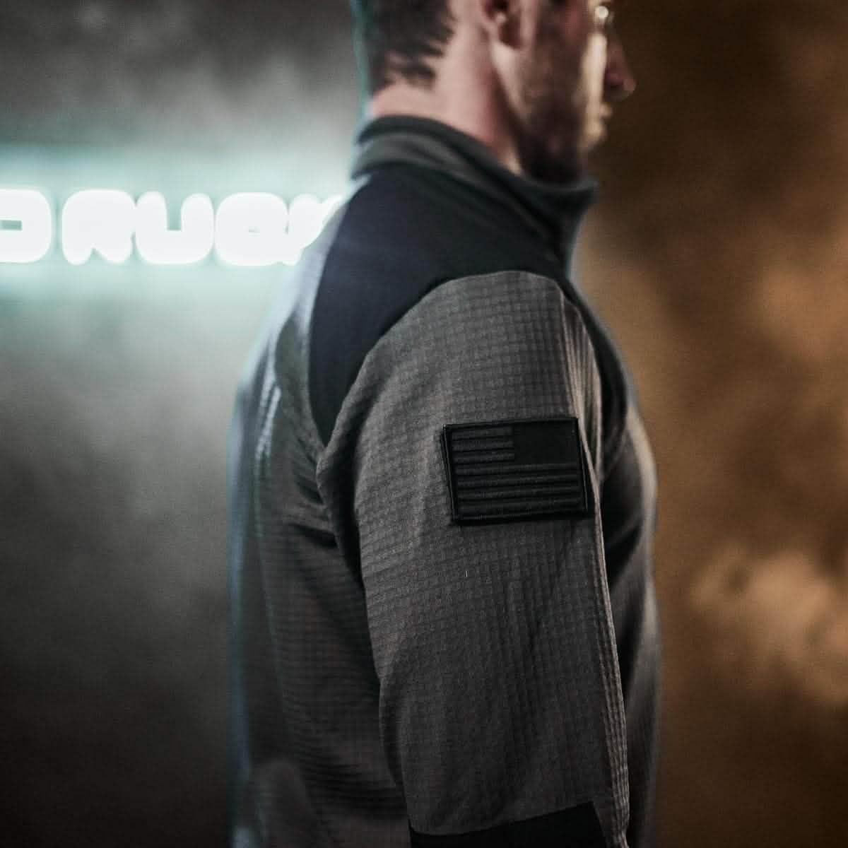 Men’s Half Zip - Polartec Grid Fleece - Image 8