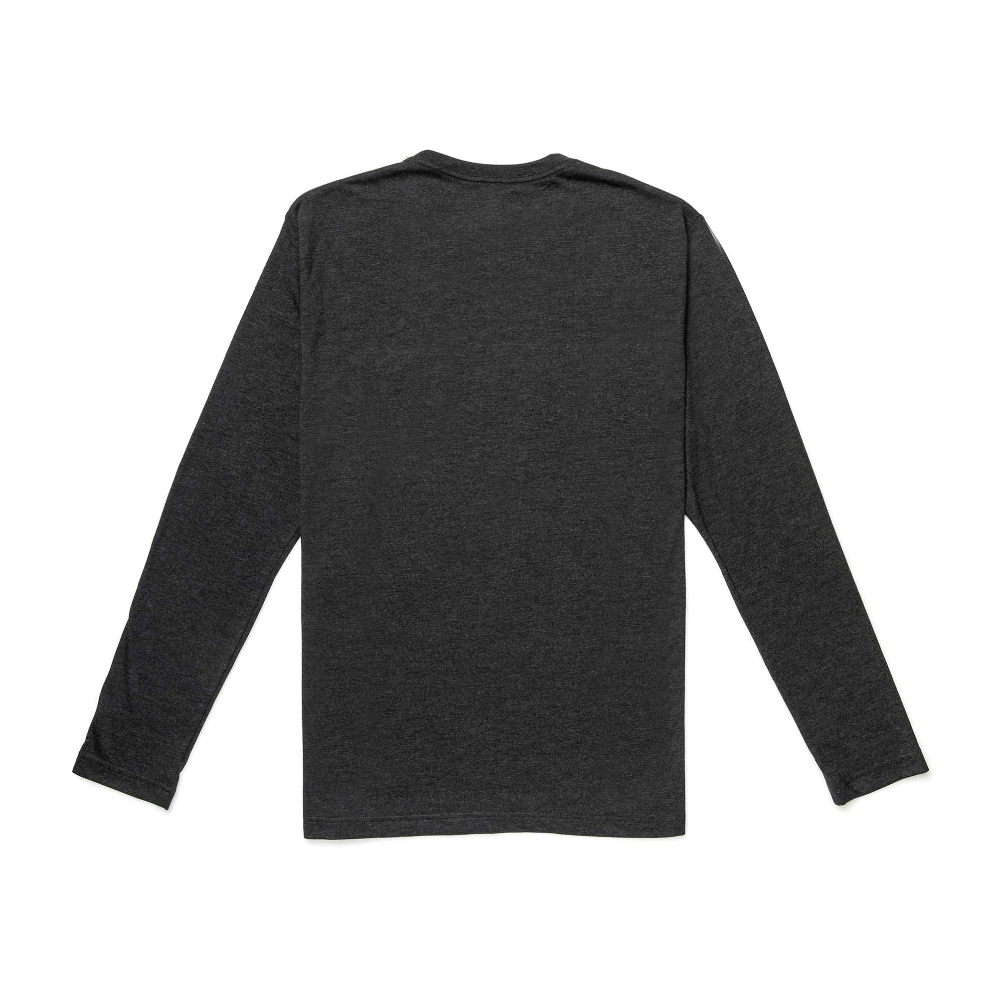 Men's Long Sleeve Pocket Tee - Tri-BlendX - Image 3
