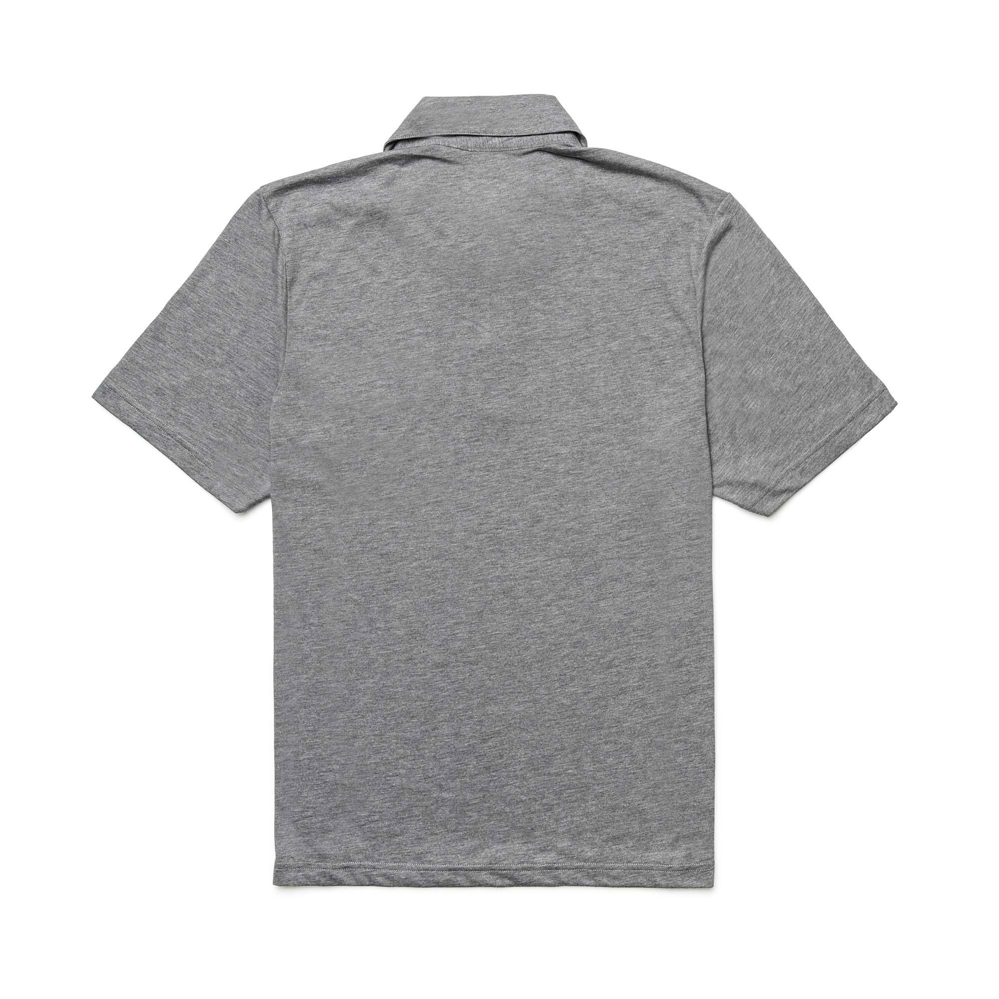 Men's Polo with Pocket - Tri-Blend - Image 8