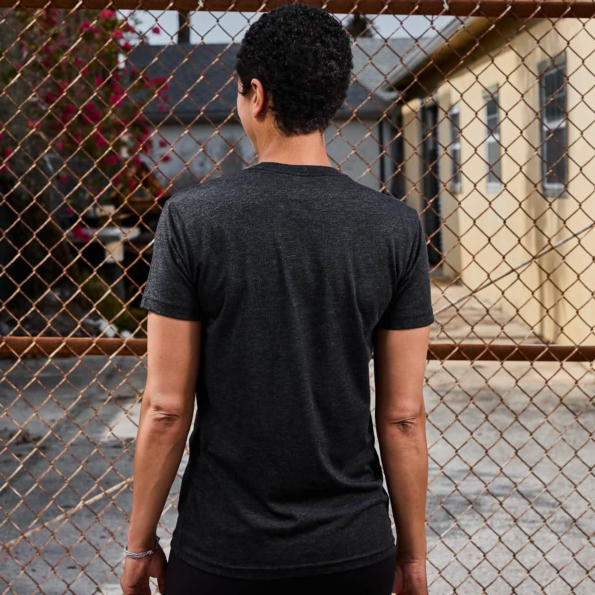 Subtle Spearhead Tee - Unisex Tri-Blend - Image 4