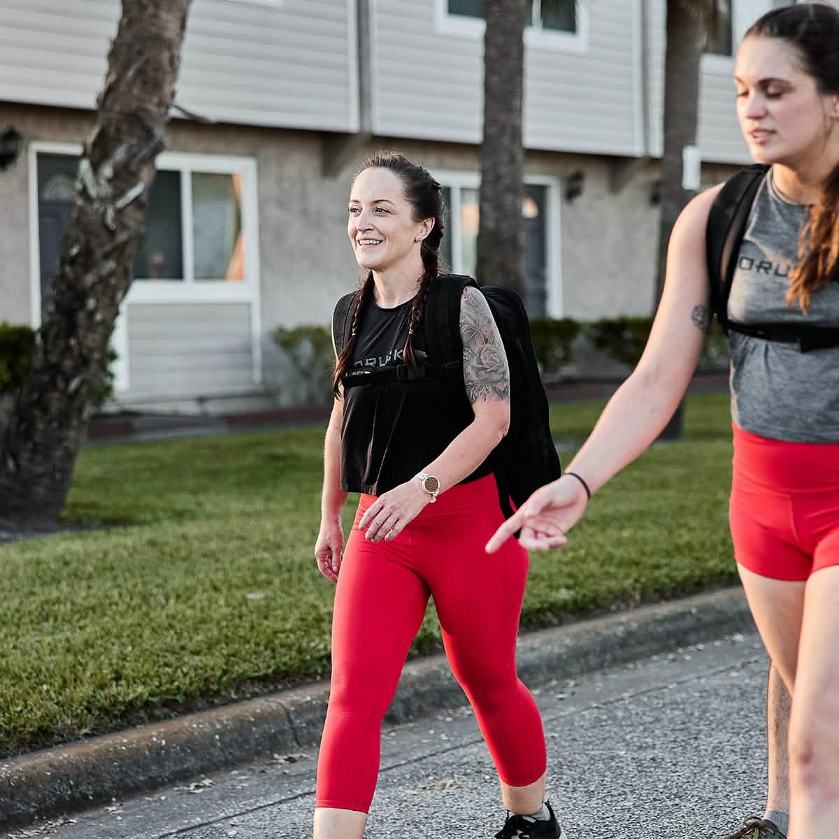 Cropped Training Leggings USA - Image 19